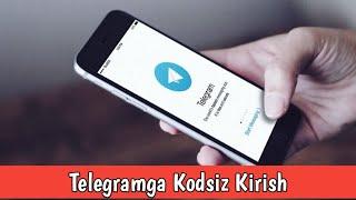 Telegramga Kodsiz Kirish | Telegram Sirlari