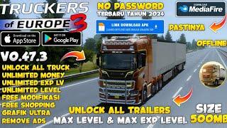 Truckers Of Europe 3 Mod Apk v0.47.3 Terbaru 2024 - Unlimited Money Unlock All Truck & Level Max