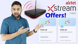 Best Broadband Recharge Offers | Recharge Coupons | Airtel Xstream Fiber | Airtel Broadband Offers |