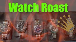 Watch Roast #2: Five Rolex GMT-Master II Models