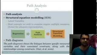 SEM and AMOS Online Workshop Part 1: Introduction (Farsi Language)