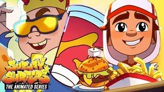 Subway Surfers The Animated Series | Best Moments | Food Glorious Food!