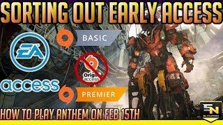 Anthem | Lets Sort Out Early Access