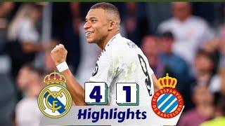 Real Madrid vs Espanyol (4-1) All Goals & Extended Highlights LaLiga 2024/25