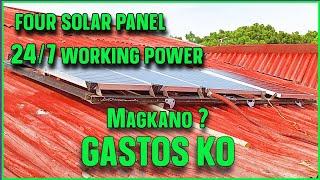 ₱15,000 Cost DIY Solar Power for 24 hours! (Part 2)