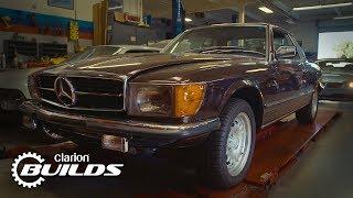 Clarion Builds '81 Mercedes-Benz 380SLC Restomod at Coast Motor Werk