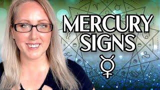Mercury through the Signs - ALL SIGNS - Mercury - How you think, speak and learn