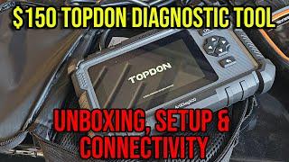 TOPDON ARTIDIAG 500 $150 CHEAP DIAGNOSTIC TOOL. UNBOXING, SETUP, CONNECTIVITY AND FIRST IMPRESSIONS