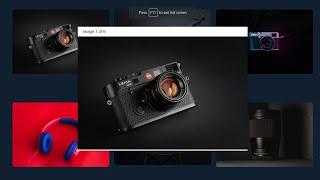 Responsive Pop-up Image Box HTML and CSS only