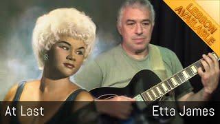 At Last - Etta James - solo guitar - Jake Reichbart - Lesson Available