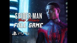 Marvel's Spider-Man Miles Morales Walkthrough - FULL GAME PS5 4K (No Commentary)