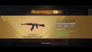 How many Craft AK - 47 Assault Rifle to take  gold 5% | undawn |