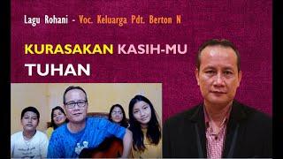 Lagu Rohani || JUDUL : KURASAKAN KASIH MU TUHAN || Voc. Keluarga Pdt.  Berton Nababan