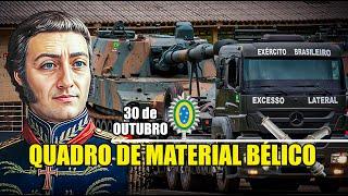 Da "Casa do Trem" aos dias atuais - Conheça o Quadro de Material Bélico do Exército Brasileiro