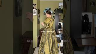 Getting dressed in winter of 1864 #victorian #fashion #history #grwm