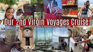 Travel Vlog #26 | Our 2nd Virgin Voyages Cruise | French Daze & Ibiza Nights | We're In France BABY!