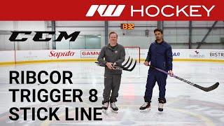 CCM RibCor Trigger 8 Pro Line // On-Ice Insight