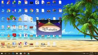 How to install LaTeX (MikTeX) and Texstudio (LaTeX editor) on windows 10