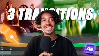 3 CREATIVE FREEZE FRAME TRANSITIONS - After Effects Tutorial