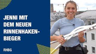 Jenni testet den neuen RAU Rinnenhakenbieger | Rau GmbH