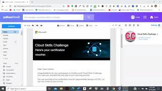 Received My Second Start Dev Change Azure Fundamentals Cloud Skills Challenge Exam Voucher *CLOSED*