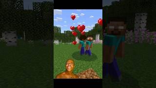 Spawning Baby Herobrine in Minecraft  #minecraft #shorts #viral