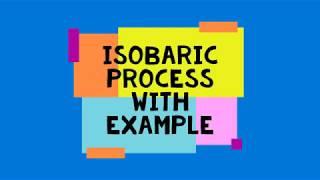 Isobaric Process with Example