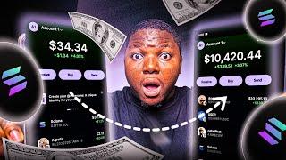 How To Trade Solana Meme Coins & Make Money : How To Buy Memecoins On Phantom Wallet - LIVE TRADING