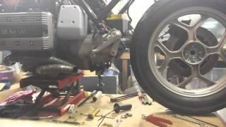 BMW K100 fuel pressure adjustment.