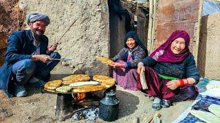 Cooking bulani and distribution to the cave dwellers | Cave dwellers