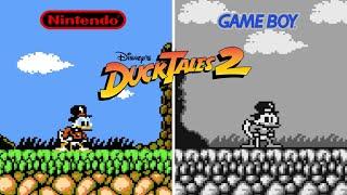 DuckTales 2 [1993] NES vs Game Boy (Version Comparison)