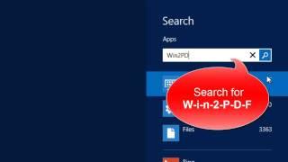 How to license your copy of Win2PDF in Windows 8