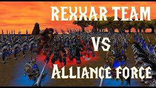 WARCRAFT 3 REFORGED - Rexxar Team (level 20) vs Alliance Force