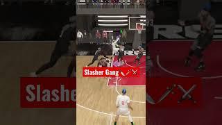 Best dunk animation  #nba2k23 6’3” inside-out shot creator #shorts #2k23