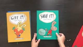 FLIP THROUGH BOOK - A Money Bunny Book Serries by Cinders McLeod