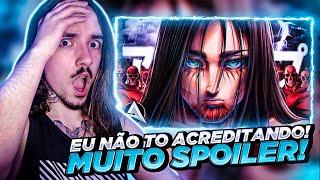 (MEU DEUS DO CÉU) REAGINDO ao  Eren Yeager | O Sacrifício Do Vilão | AniRap (@Prod Hunter) // REACT