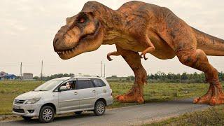 New Hollywood Movie (2024) Dinosaur Attack | T-rex Vs Anaconda | Jurassic Park| Dinosaur