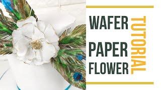 Wafer Paper flower Tutorial | Wafer paper flower