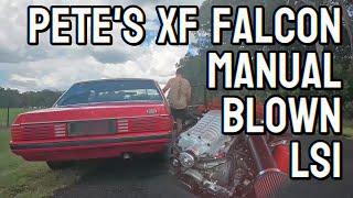 Pete's XF Falcon manual blown cammed ls1 swapped Ford!!!! Loves the Haters!!!