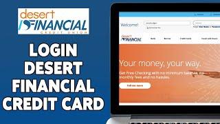 How To Login Desert Financial Credit Card 2024 | Sign In Desert Financial Credit Card Account