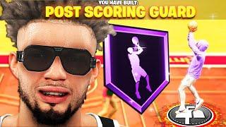 GLITCHED POINT GUARD BUILD With POST SCORING TAKEOVER IS THE BEST BUILD IN NBA 2K22 NEXT GEN!