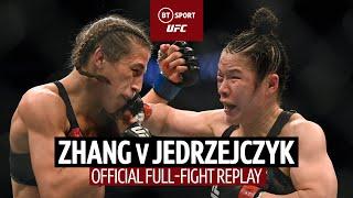 Greatest title fight ever? | Zhang Weili v Joanna Jedrzejczyk | UFC 248 Full-Fight Replay