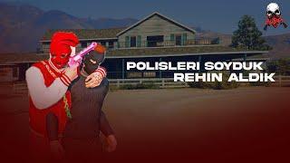 GRAND RP ' DE POLİSLERİ REHİN ALIP PARA İSTEDİK ! POLİSLERLE BAŞIMIZ DERTTE ! 4K