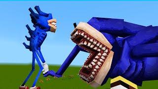 NEW Shin Sonic vs OLD Shin Sonic! in Minecraft!