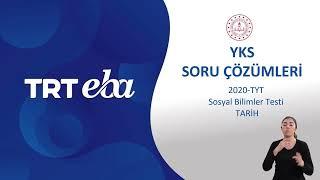 2020 YKS Sınav Soru Çözümü - Tarih (TYT)