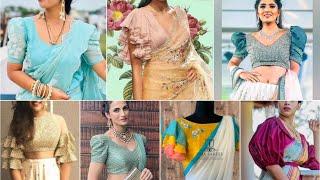 Net ki designer baju/net sleeves design for blouse/net sleeves design 2025/most sleeves design #baju