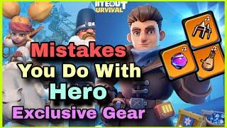  Stop doing these mistakes | Ultimate guide on Hero exclusive gear - Whiteout Survival | F2P tips