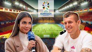 Fussball EM 2024 Deutschland ️ interview Toni Kroos und Lea Wagner | DFB Team Mannschaft Germany