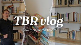  TBR Vlog - I have how many unread books?! 