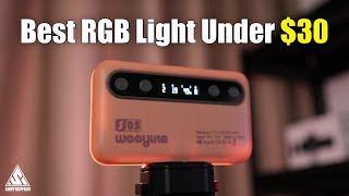 Best Pocket RGB Light Under $30 | Weeylite S05